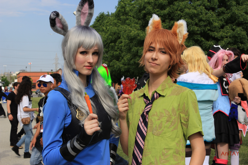 Shiro Cosplay as Judy Hopps, Nick Wilde - Zootopia